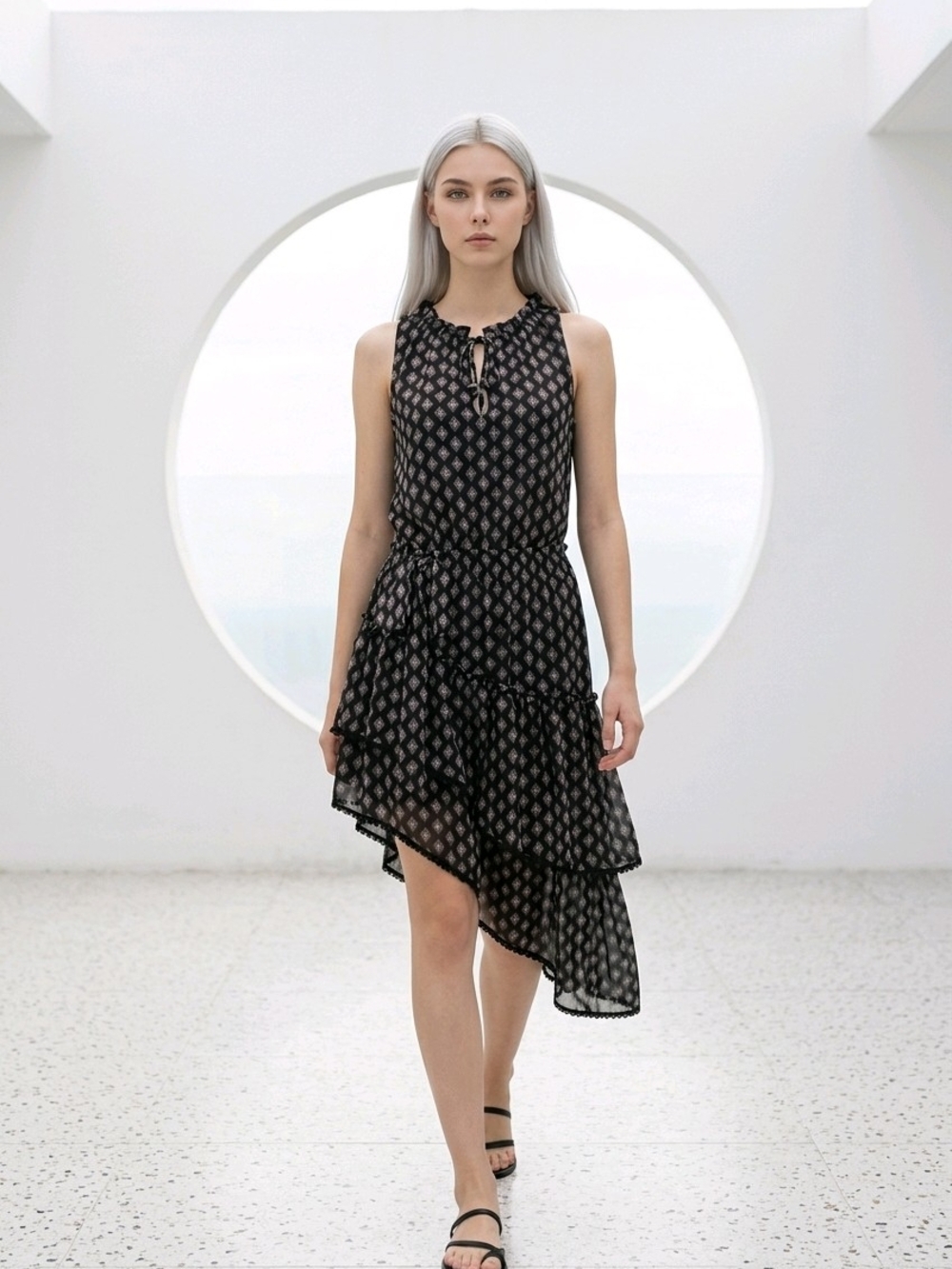 MISA Los Angeles Amara Dress SZ S